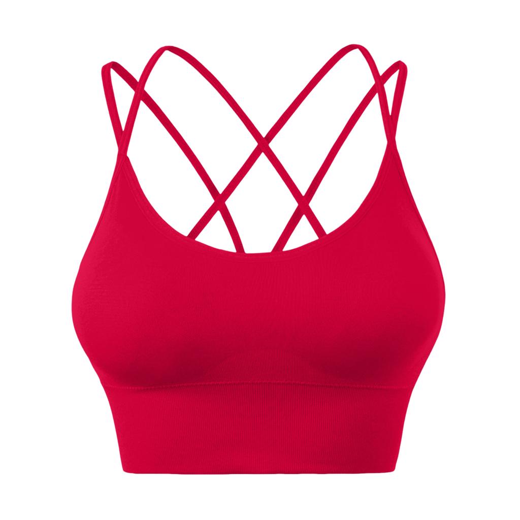 Women's Underwear Without Steel Rings, Fine Straps, Beautiful Back, Yoga Sports Bra, Running, -absorbing, Quick Drying, Fitness Sports Bra