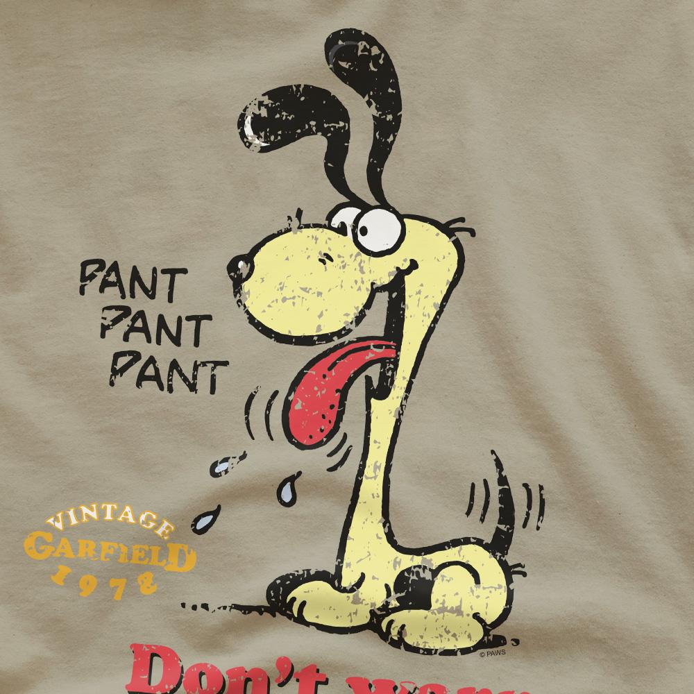 Garfield Mens Don´t Worry Be Stupid T-Shirt