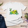Frog Peace Sign Hippie Retro Tie Dye Unisex T-shirt
