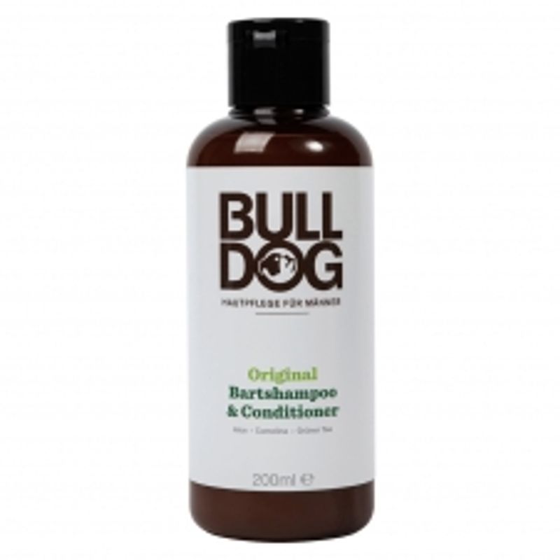 Bulldog Для мужчин Оригинальный шампунь и кондиционер для бороды 200 мл