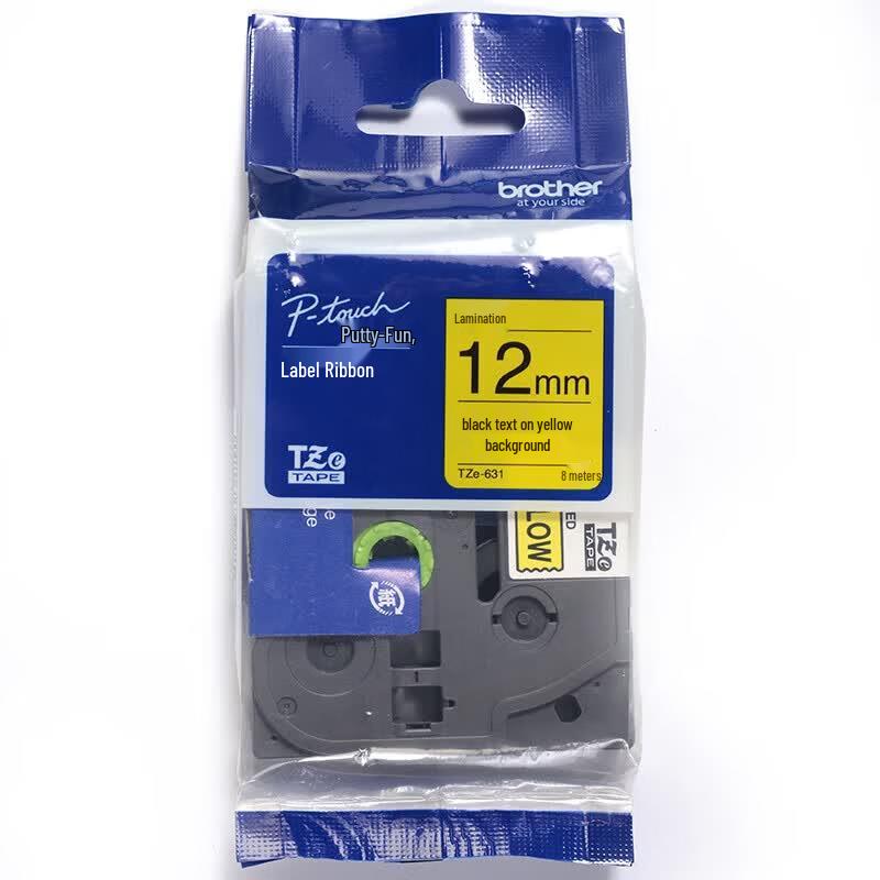 Brother TZe-233 12mm Label Tape CN plug (adapter included)