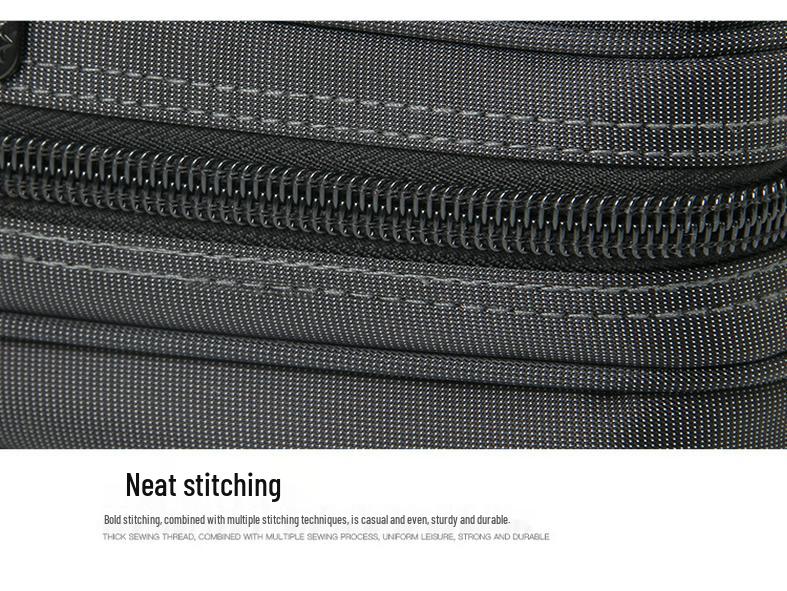 Wasserdichte Oxford-Gewebe Business-Aktentasche - Strukturiert, Mehrschichtig, Großes Fassungsvermögen für 15,6-Zoll-Laptop