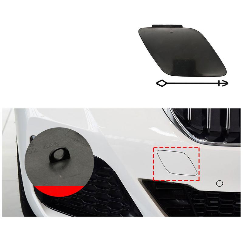 For BMW 5 Series M Sport Front Bumper Trailer Cover G30 LCI Front Bumper Trailer Cover 51119852446 -