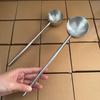 Stainless Steel Extended Handle Hot Oil Spoon Oil Burning and Splashing Small Spoon Oil Pouring and Hot Oil Special Small Pot