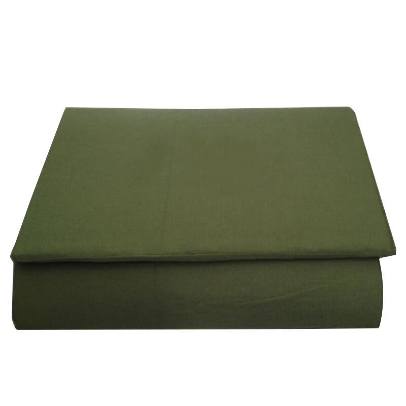 Военно-зеленый жесткий хлопковый матрас для общежития с термоплавким клеем