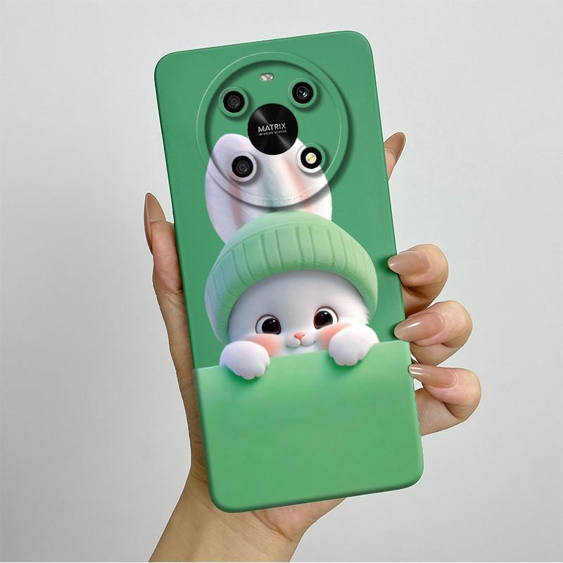 For Honor X9 4G 5G / Magic 4 Lite 4G 5G Phone Case ANY-NX1 LX1 LX2 LX3 Soft Silicone Sweet Painted Cover Cute Printed Casing