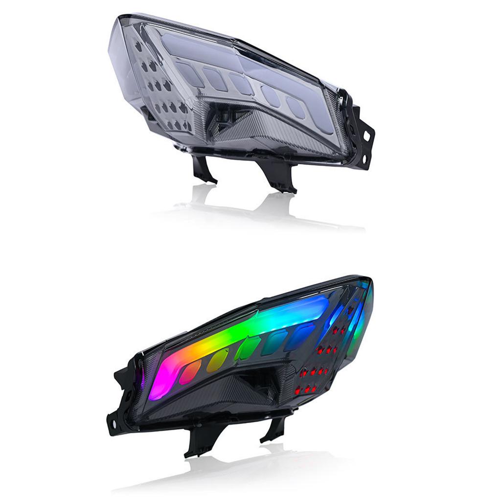 Motorcycle Brake Light Lamp with LED Turn Signals Replacement For Yamaha Click 150