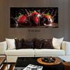 1 Stück HD Moderne Frucht Dekoration Malerei Schokolade Erdbeer Kunst Leinwand Malerei Küche Restaurant Haus Wand Dekoration Malerei