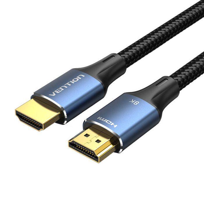 Câble Hdmi 2.1 Vention 2 M 8 K 60 Hz Pour Téléviseur 4 K 120 Hz Pour Moniteur