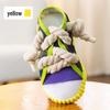 Large Tear-Resistant Plush Dog Toy with Airbag Sound for Self-Entertainment