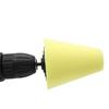 Car Wheel Hub Polishing Sponge - Cone Shaped Detailing Disc for Small Areas