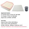 3pcs Filter Set For Changan Oshan X7 PLUS 1.5T    2024 2025 Oushang Engine AC Interior Air Oil Filter Kit Accessory