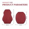 Breathable Nappa Leather Car Seat Cover Universal Comfortable Front Seat Cushion Durable Four Seasons Seat Covers Accessories