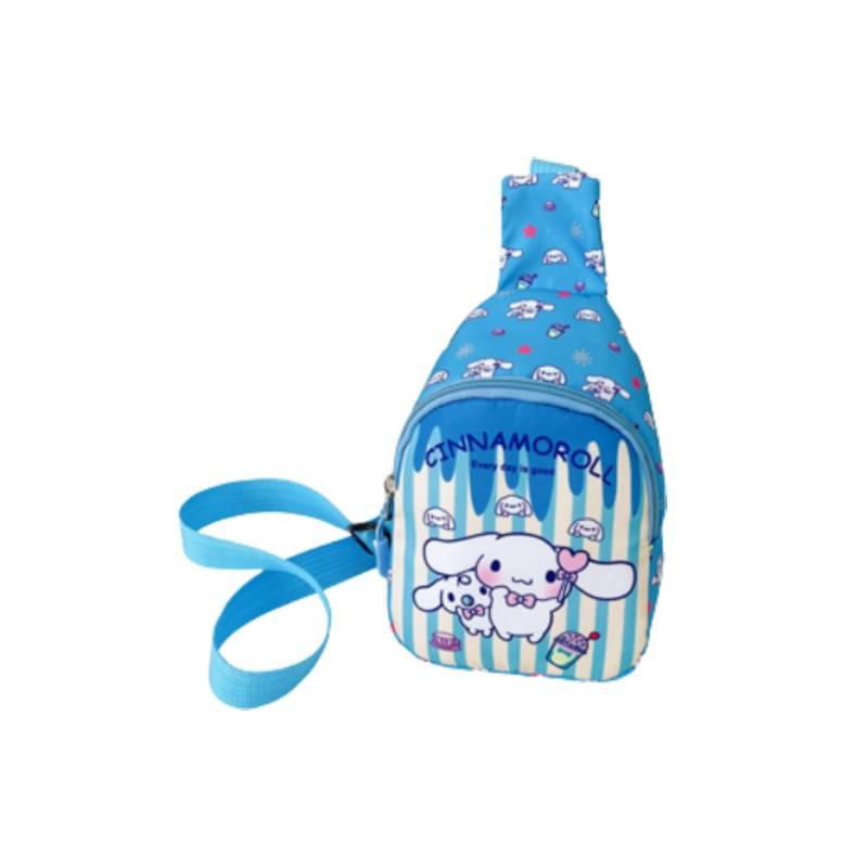 Stylish Cartoon Printed Children's Chest Bag For Casual Outings