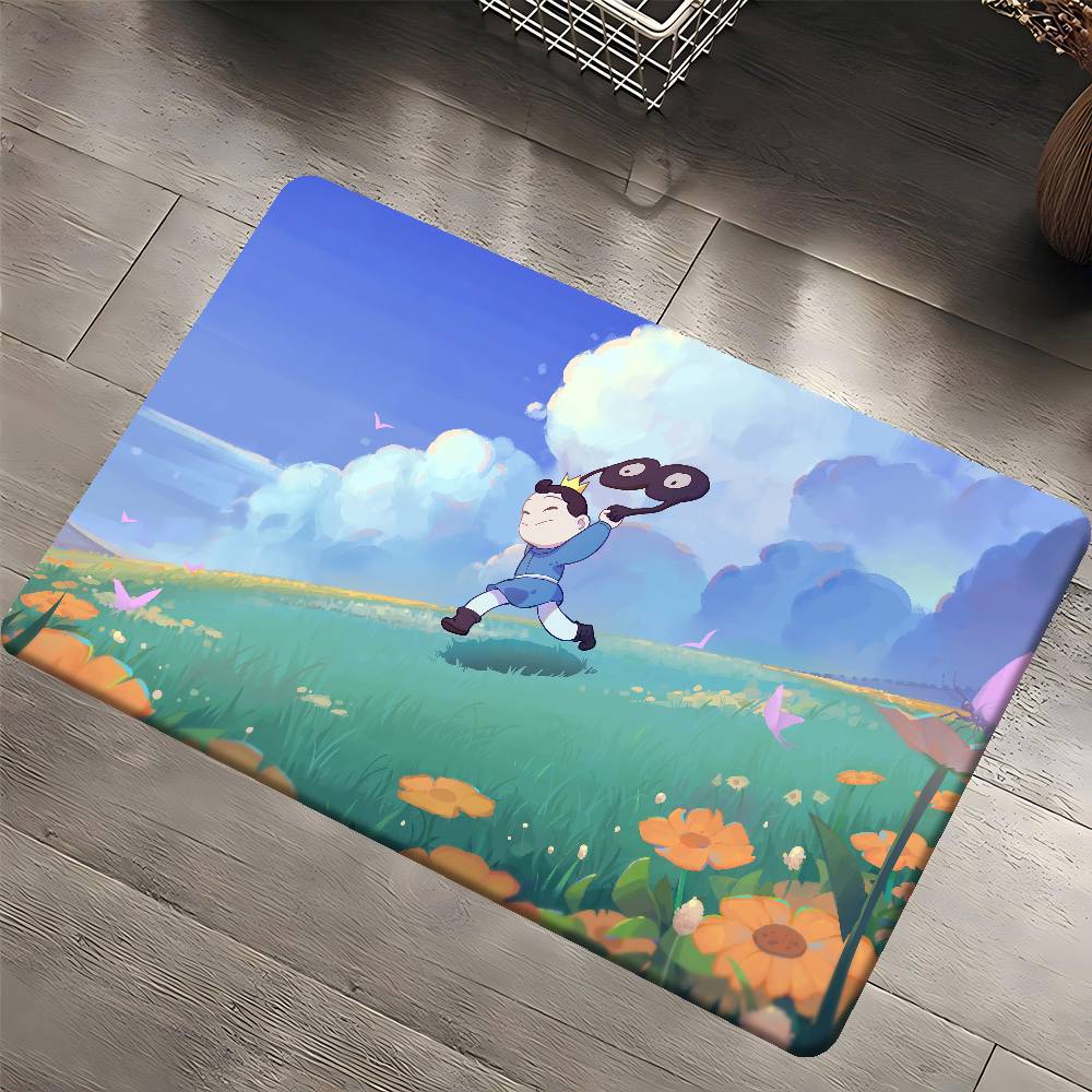 

Аниме R-Рейтинг королей Коврик для ванной Комната для детей Спальня Декорация Балкон Противоскользящий Дверной коврик Гостиная Приветственный коврик 40x60 cm