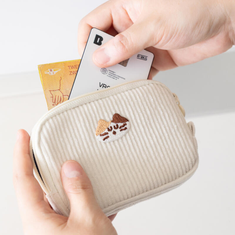 Brunch Brother Moguri Corduroy Card Wallet