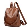 Women's 2025 Fashion Anti-theft Waterproof Leather Backpack - Versatile, Large Capacity for Travel