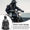 Retro Cross Motorcycle Charm Riding Bell Bikers Good Luck Bell Hanger Alloy Key Chain Accessory Riding Protection Pendant