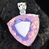 925 Sterling Silver 76.95 Ct CERTIFIED Opal Multicolor A Grade Gems Pendant MY-PD-110-NS