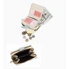 Cute PU Leather Short Wallet Bear Short Coin Purse Zipper Storage Bag Women Girls