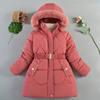 Kids' Fashion Fleece-Lined Thickened Hooded Oversized Sweatshirt Warm Casual Jacket For Fall/Winter