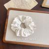 Soft Knitted Collection Autumn Winter Sweet Scrunchie Polka Dot Floral