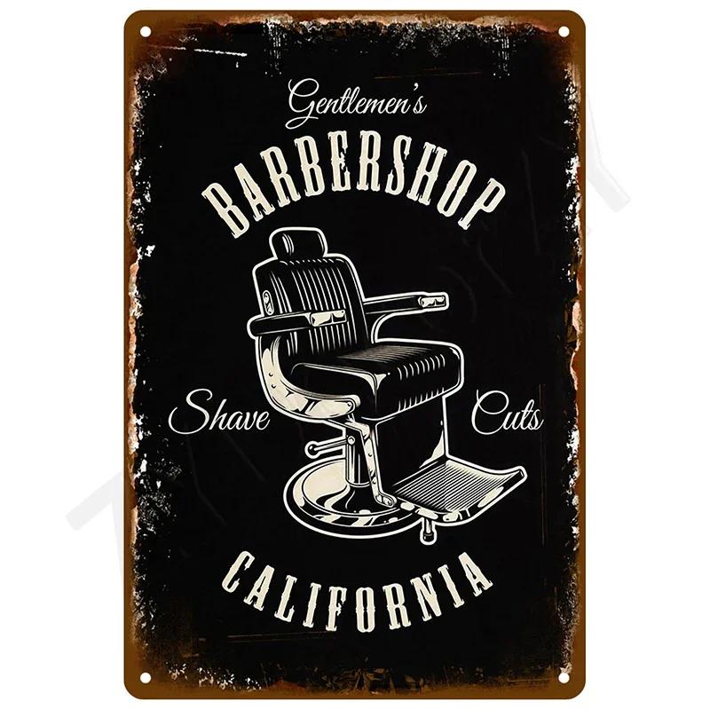 Retro Wall Art Mural Outdoor House Bathroom Home Room Decorations Decor Vintage Metal Signs Plates Tin Sign Posters Man Cave