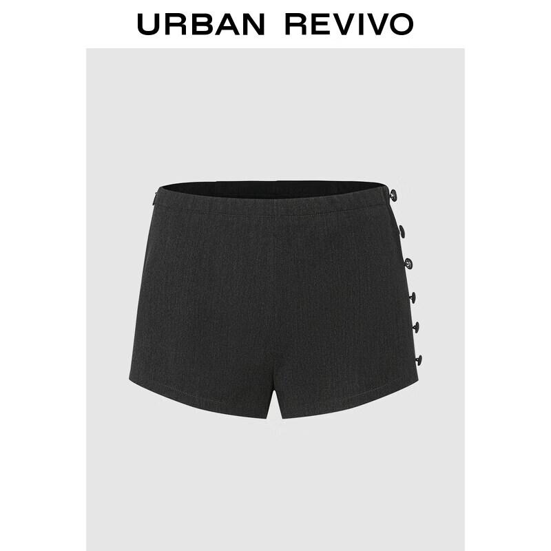 UR2026 Women s Urban Fashion Button Shorts XS