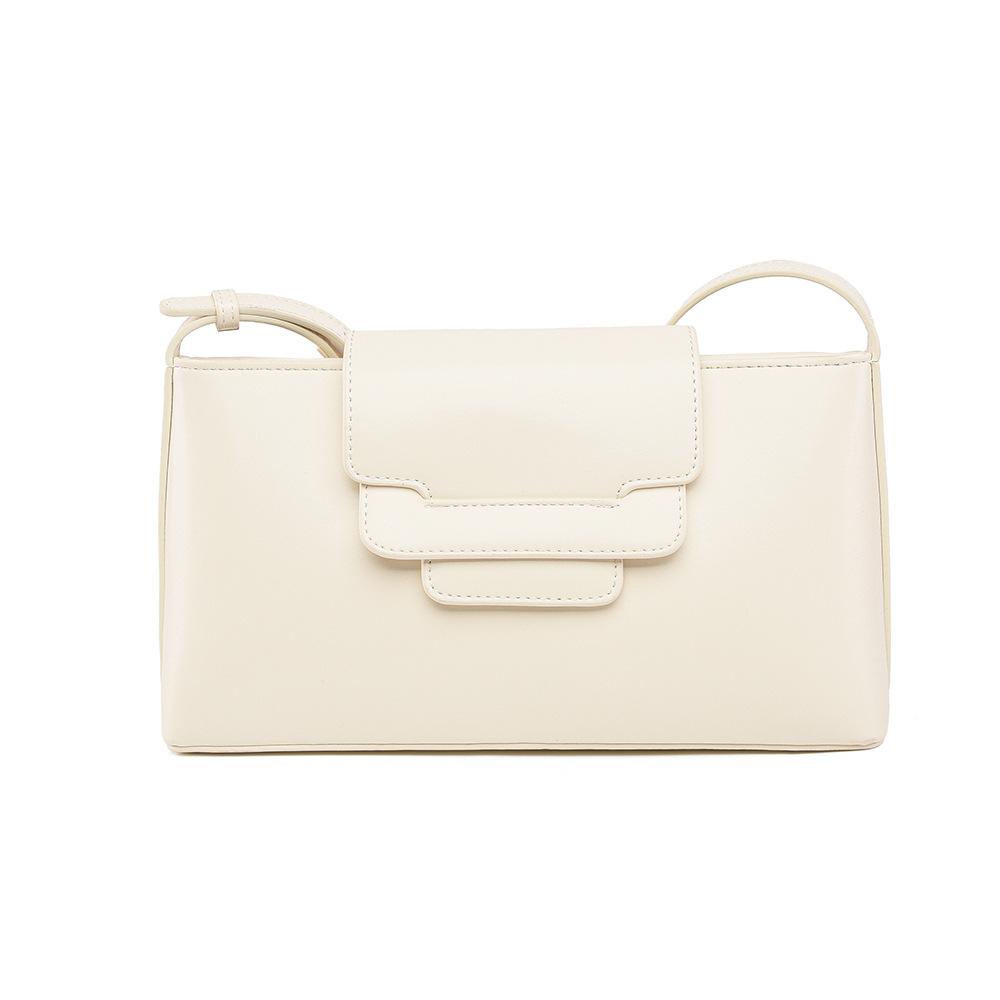 2025 Autumn New Fashion Niche Sense Women's Shoulder Bags Simple Noble Solid Color Female Messenger Bags High Sense PU Leather Ladies Small Square Bag
