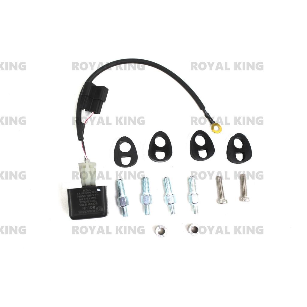 Royal Enfield Super Meteor & Classic 650 "Black LED Indicators"