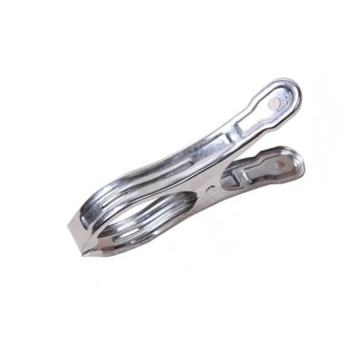 Windproof Clip Clothespin Stainless Steel Clip Holder Multifunctional Clothes Windproof Buckle Drying Quilt Large Clip