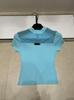 Summer 2026 Casual Sexy Knit Mesh Hollow Round Neck Short Sleeve Slim Fit Top