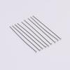 100Pcs/Pack 15-70mm Stainless steel Flat Head Pin Findings Headpins For DIY Jewelry Necklace Bracelets Making Accessories
