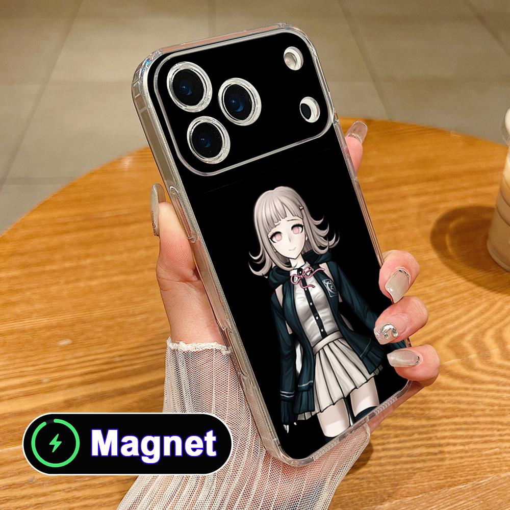 Danganronpa Chiaki Nanami Phone Case for iPhone 17 16 15 14 13 12 11 Air Pro Max Plus Mini Soft TPU Clear Magsafe Cover