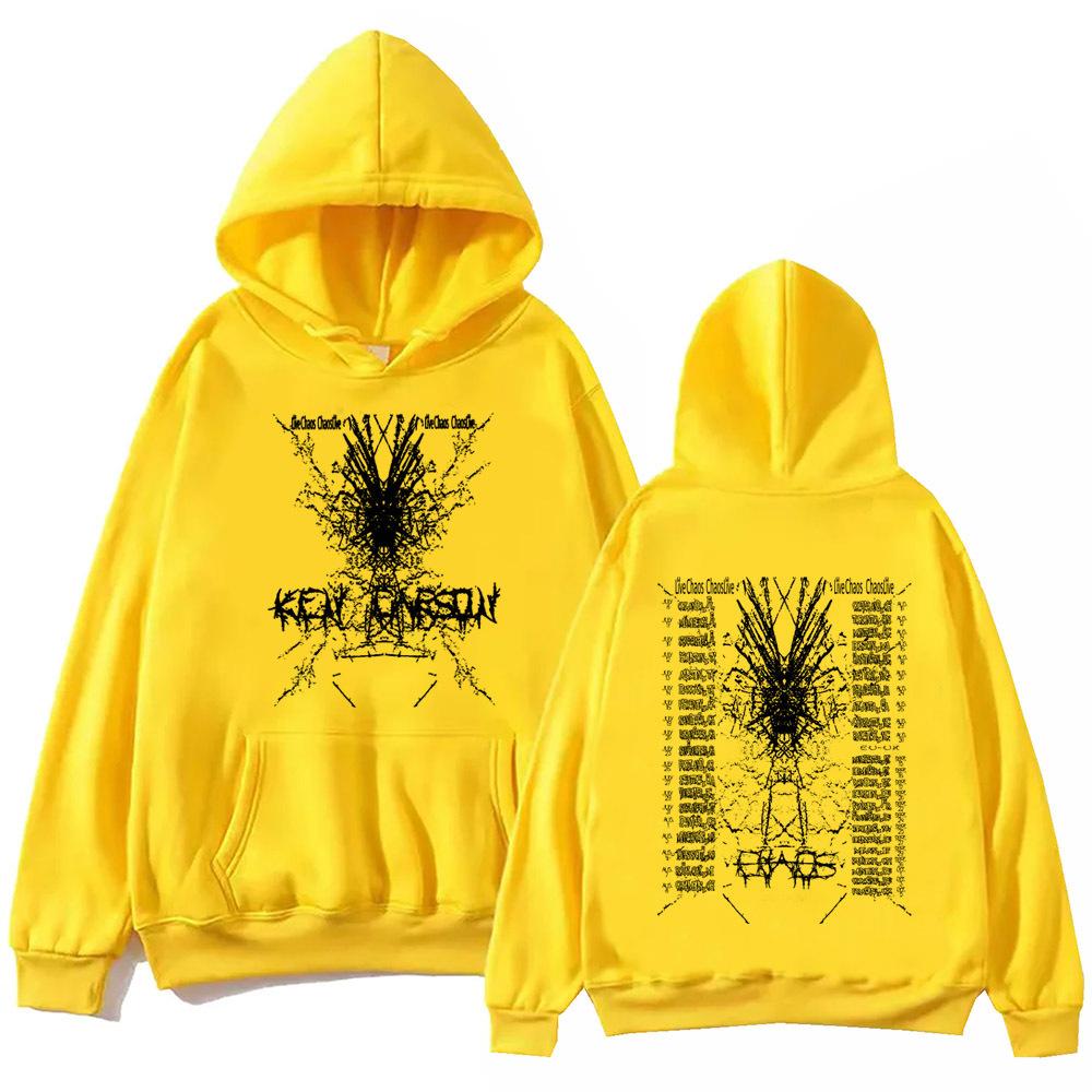 Ken Carson Caos World Tour Sudadera Harajuku Hip Hop