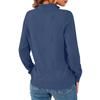 Women's Zip Front Knit Pullover Long Sleeve Casual Business Sweater