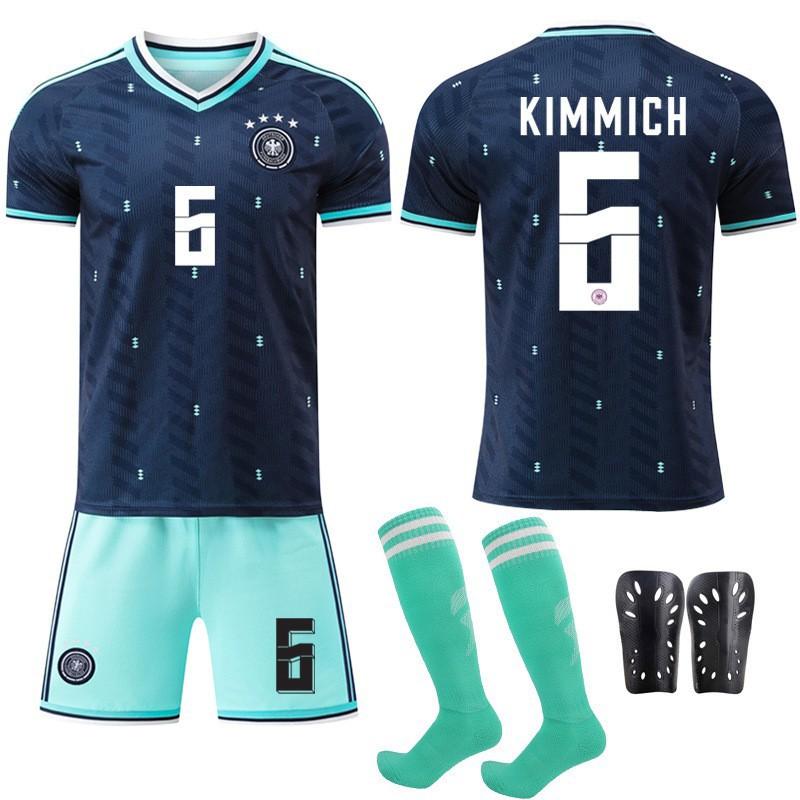 2627 Allemagne Extérieur Coupe du Monde N°. 8 Cross Jersey 7 Hafertz 10 Musiara Combinaison Uniforme de Football Homme