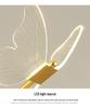 Nordic Luxury Butterfly Hanging Lamp - Modern Minimalist for Bedroom, Dining Room, or Staircase