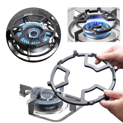 Gusseisen Herd Wok Stützring Rutschfest Kochfeld Topfständer Ring Pfannenhalter Ständer für Gaskochfeld Topfhalter Kocher Wokring Herd