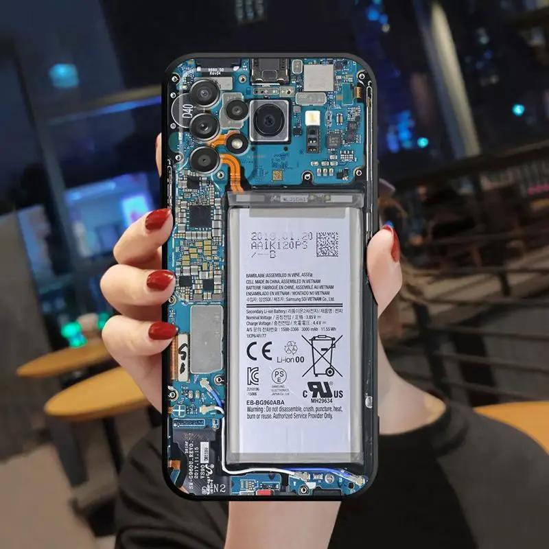 Patterned Clear Printed Floral Case Cover Covers Phone Silicone Leather For Xiaomi Samsung Iphone Shockproof Resistant Cell Phone Case