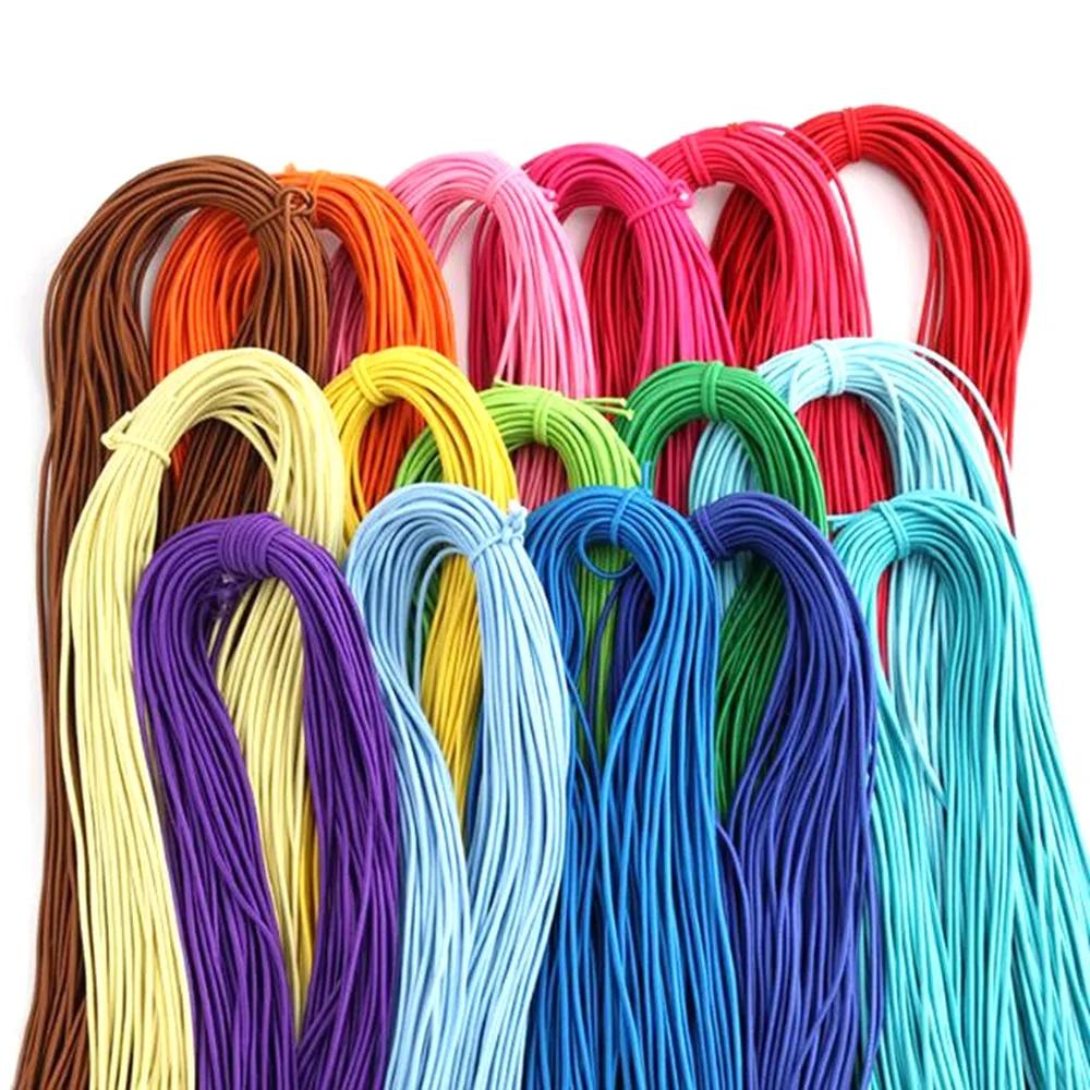 Stretchy Elastic Strap Rope String Line Cord 15 Colors Dia 1.0MM Beading DIY for Jewelry Making Bracelet Necklace