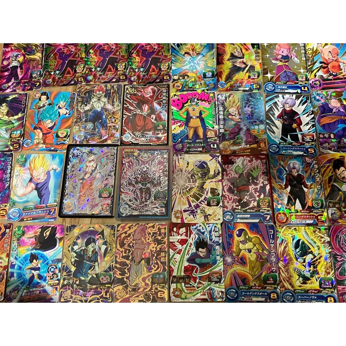 Used Super Dragon Ball Heroes bulk sale multiple sets
