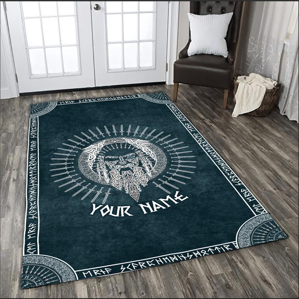 3D Viking Fashion Large Carpet Rug for Home Living Room Bedroom Sofa Doormat Decor Kids Play Area Rug Carpet Non-slip Floor Mat