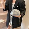This year's popular small bag women's 2025 new summer versatile messenger bag high-end portable bowling bag