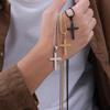 Cross Pendant Necklaces for Men Boys,Stainless Steel Link Chain Necklaces,Classic Jewelry Accessories Gifts