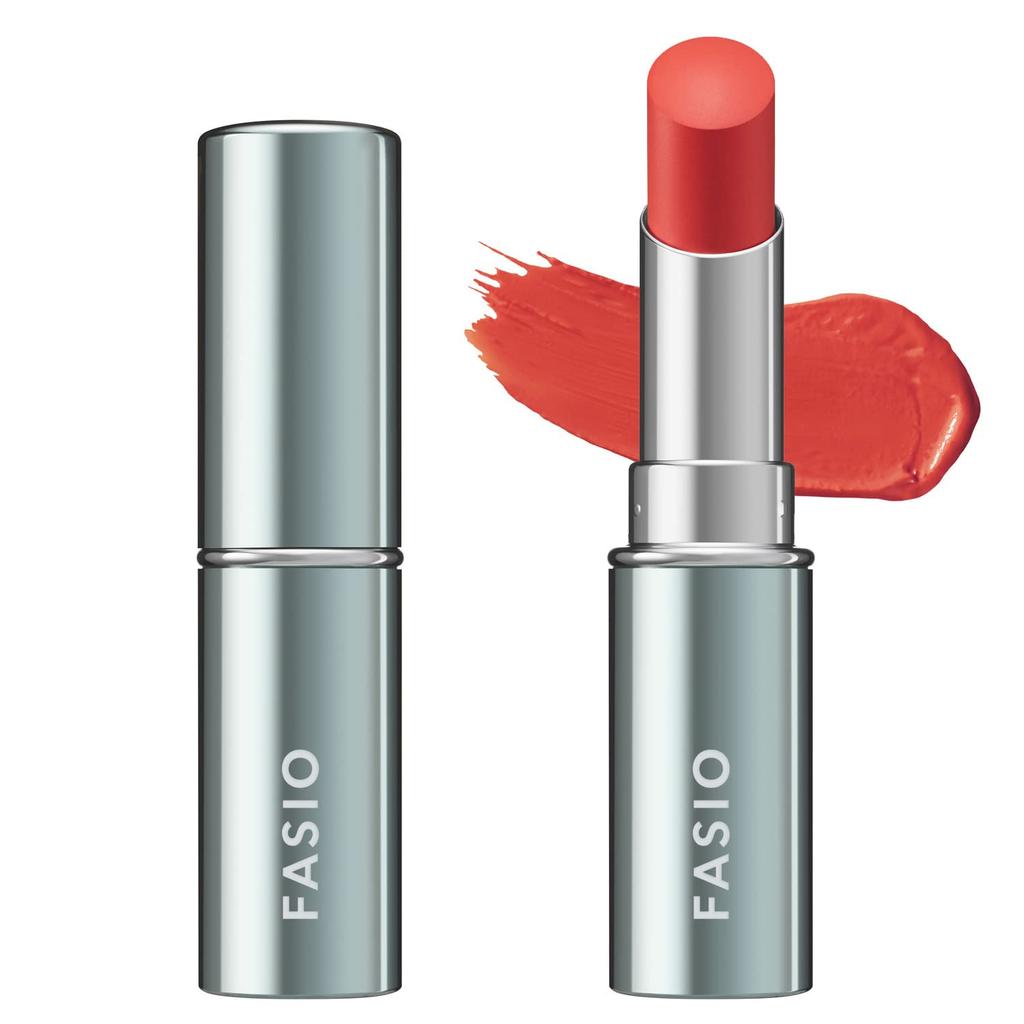 FASIO One-Swipe Lipstick 3.8g [All 8 Colors]- Long-lasting Color Lip Rouge