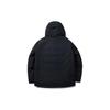 Anta Solid Color Logo Print National Emblem Zipper Down Jacket Men Outerwear Black 152140911-2