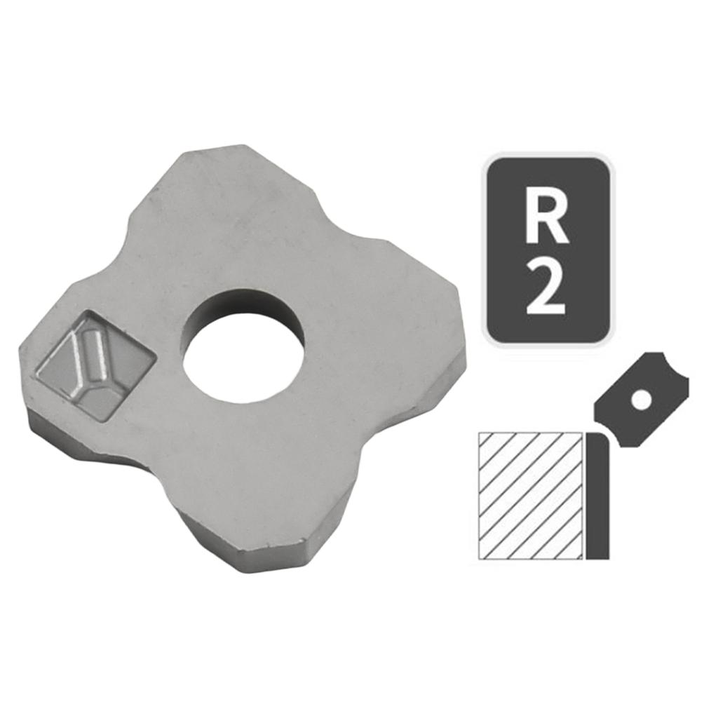 Blade Corner Manual Planer Blade R1/R1.5/R2/R3 Chamfering Blades Wooden Edge Corner Trimming Deburring Chamfering Fillet Scraper