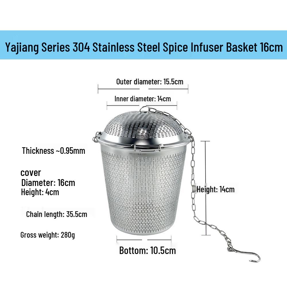 304 Stainless Steel Spice Infuser & Tea Steeping Mesh Ball