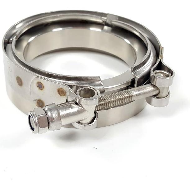 

3.25 Turbo Exhuast V-band Clamp Flange Kit For GT45 GT45R T304 Stainless Steel